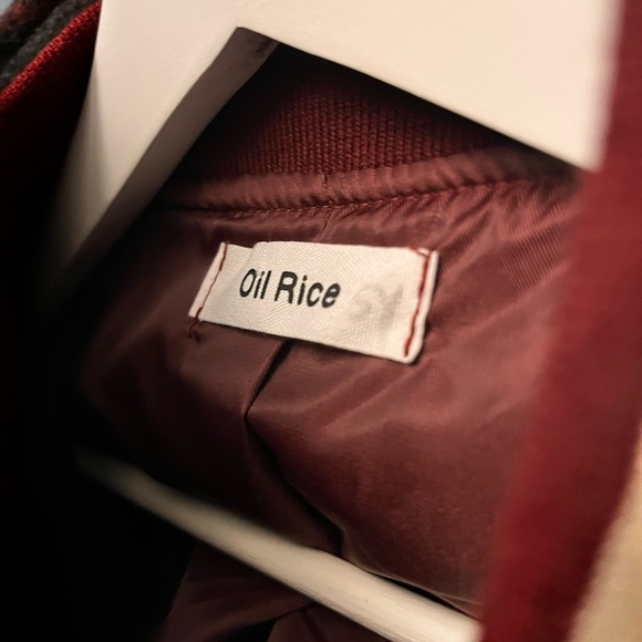 Wool Varsity Bomber Jacket M - Picture 3 of 3